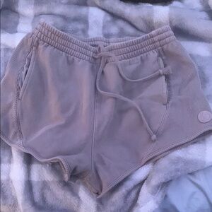 Women's XS tan PINK shorts